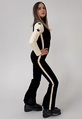 Превью  Полукомбинезон горнолыжный HIGH SOCIETY Emma Black/Cream